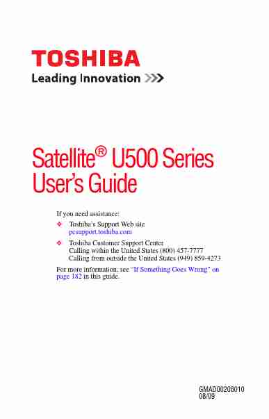 Toshiba Satellite TV System U500-page_pdf